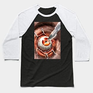 Eye Scalpel Nightmare Baseball T-Shirt